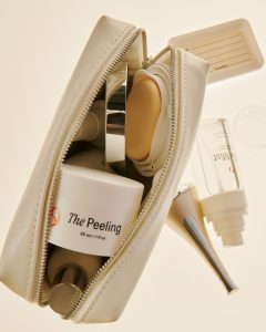 Toilettas met de routine